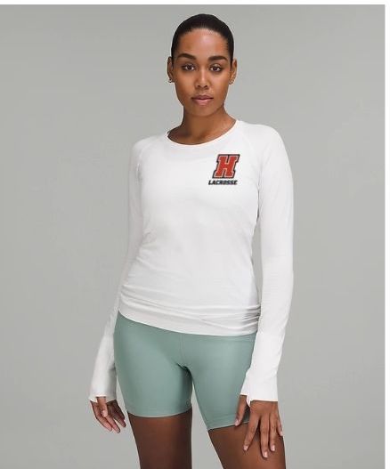 Women's Lululemon Swiftly Tech LS - White  Main Image